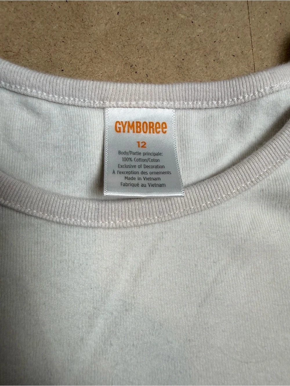 Gymboree Girls Size 12 Horse Appliqué Ruffle Sleeve Top